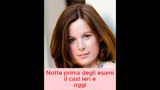 Notte Prima Degli Esami Il Cast Ieri E Oggi 