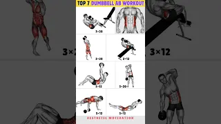 Top 7 Dumbbell Abs Workout For Stronger Core Workout Absworkout 