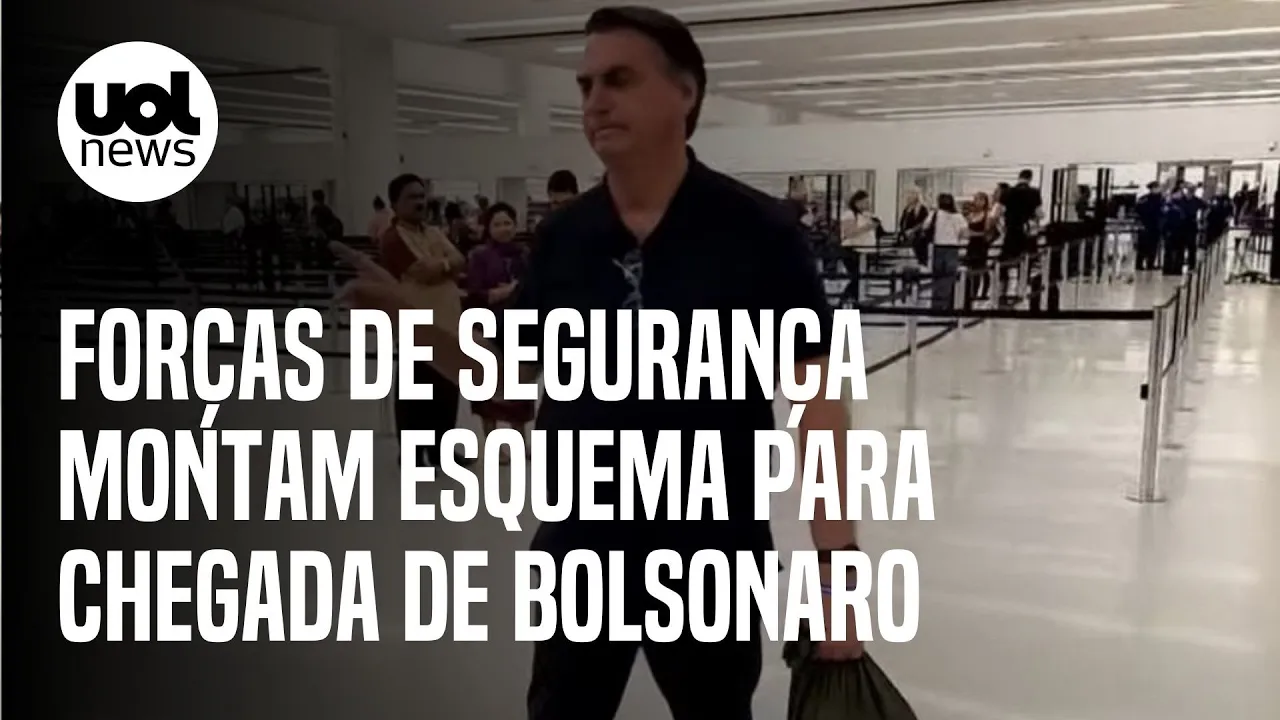 Bolsonaro volta ao Brasil: Forças de segurança montam esquema especial para retorno de ex-presidente