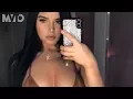 Demi Rose uso un candente escote y lucio su minicintura The TO