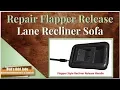 Fix a Broken Recliner Release Latch on Lane and Action Sofas