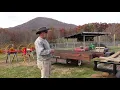 How We Treat Raw Rough-Cut Lumber - The Old Timey Way