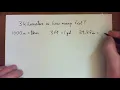 Unit Analysis Convert 3 kilometers to feet
