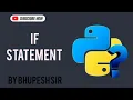 If statement in python Conditional statements in python python tutorial in python
