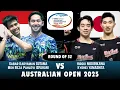 Sabar Karyaman Gutama/Isfahani vs Midorikawa/Yamashita - Badminton Australian Open 2025 {R32-MD}