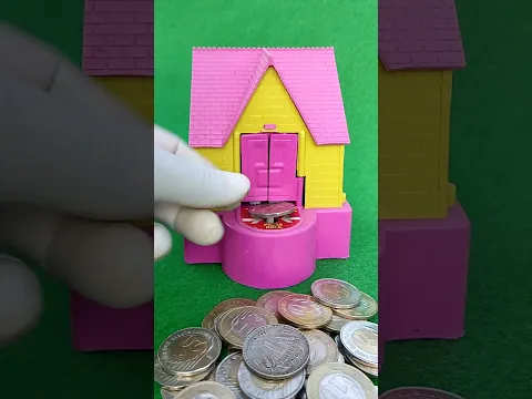 🐶🏠 DOG HOUSE BANK! Watch the Coin Magic 💸🪙 (JC-4778)#cover #video #shorts