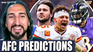 Nick Wright s AFC Predictions Chiefs RETURN Ravens back to NFL playoffs Bills OVERTAKE Patriots