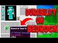 How To Get Item Durability Viewer In Minecraft Bedrock - Android IOS Windows 11 Xbox PS5