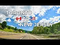 Toronto to New Jersey New York Scenic Ride Non Stop 810 KM