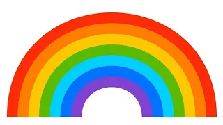 create rainbow using turtle python