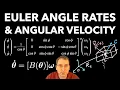 Euler Angle Rates Angular Velocity - Kinematic Differential Equation for Rigid Body Dynamics