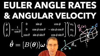 Euler Angle Rates & Angular Velocity- Kinematic Differential Equation for Rigid Body Dynamics