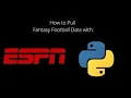 Python ESPN API Draft Order vs Win Percentage