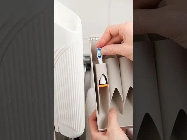 Insert for Toothbrush Vault - 2 electric brushes video thumbnail