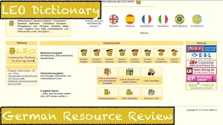 LEO Dictionary - German Resource Review