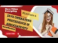 Java Operator Precedence Associativity Java tutorial for Beginners ApnaWorld18