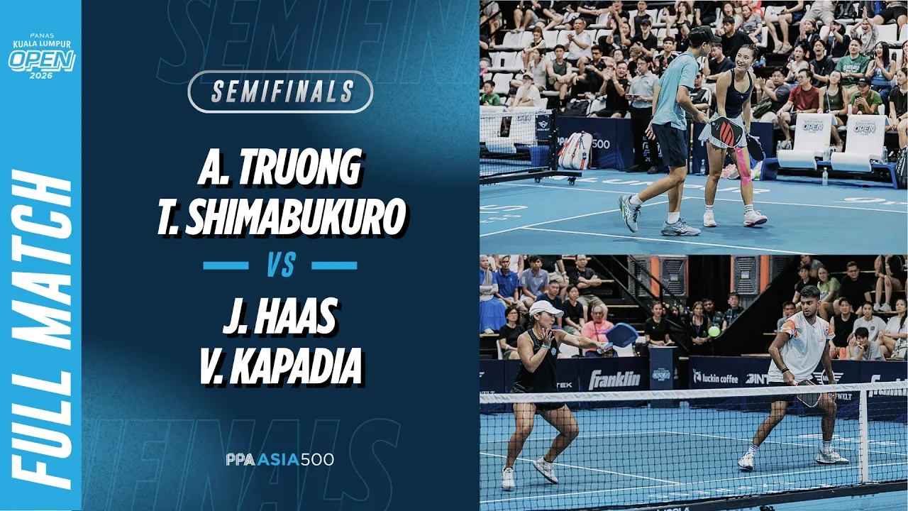Truong/Shimabukuro vs Kapadia/Haas - Mixed Doubles Semifinal | Panas Kuala Lumpur Open 2026