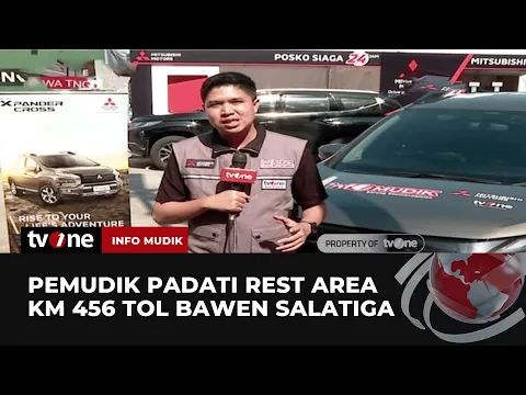 Rest Area Km 456 Dipadati Pemudik, Sempat Ditutup karena Melebihi Kapasitas