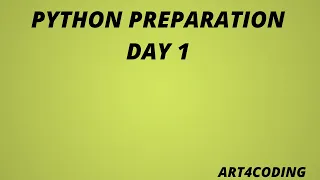 Python Interview Preparation Day 1-Output Input Statements English