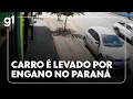 Lagu Jornal Hoje: Imagens mostram que homem pegou carro errado e caso termina em alívio #g1