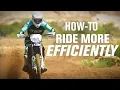 How To Be More Efficient When Riding Your Dirt Bike Knight