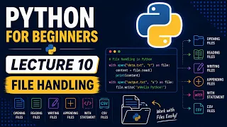 Python File Handling Explained Python for Beginners Lecture 10
