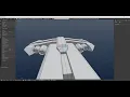 Alfibo BLENDER Low poly Spaceship