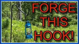 SUPER EASY Forged Rebar Shepherd Hooks