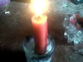 How to light a candle with smoke