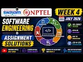 Software Engineering Week 4 Assignment Answers 2026 NPTEL July 2026 NPTEL Assignment Solutions