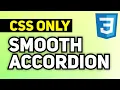 CSS Only Accordion Tutorial Pure CSS Accordion with Plus Minus for Every Website