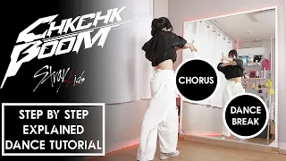 Chorus Dance Break Stray Kids Chk Chk Boom Dance Tutorial Step By Step EXPLAINED 
