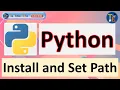 How To Install Python on windows 10 Set Python Path In Windows 10 Set Path To Environment Variable
