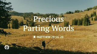 Precious Parting Words Reading Our Daily Bread Devotional August 12 2026