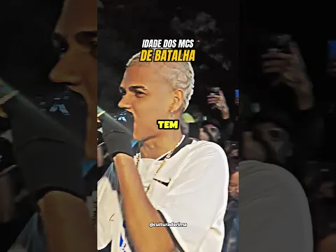 Idade dos MCs de Batalha da RIMA 🔥 #batalhaderima #batalhademcs #rimas #rimas #batalhadaaldeia