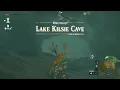 The Legend of Zelda Tears of the Kingdom Lake Kilsie Cave for Frostbite Headdress