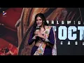 Faria Abdullah Energetic Speech | SIGMA Pre Release Event | Sundeep Kishan | Chiranjeevi | TFN