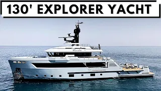 EXPLORER YACHT: CdM FLEXPLORER 130 “Aurelia” SUPERYACHT TOUR / Expedition Go Anywhere