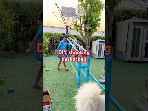 Homemade Basketball Shooting Machine – Easy & Affordable #basketballdrills #basketballtraining