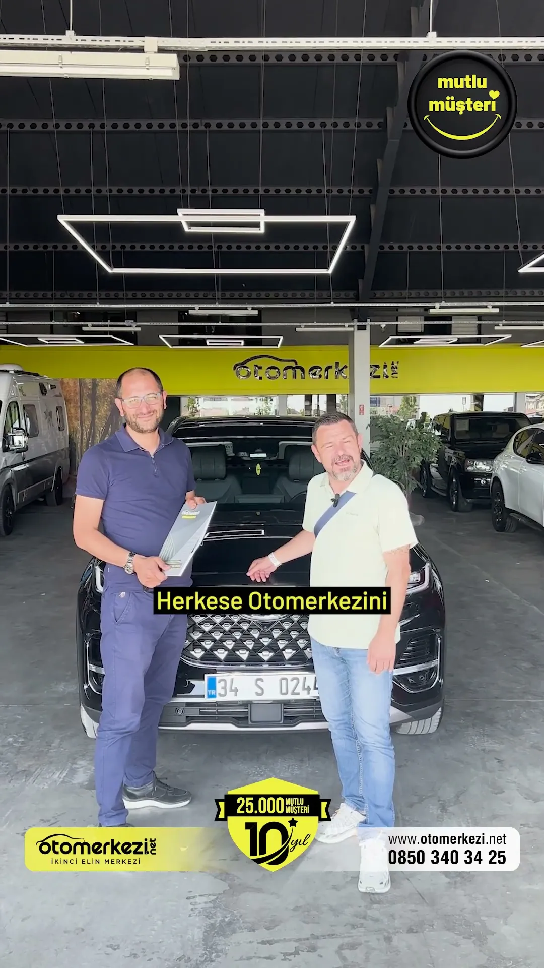 Otomerkezi ile Mutlu Müşteriler