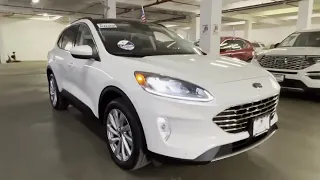 Used 2022 Ford Escape Titanium 1FMCU9J95NUB52211 Woodside Queens Brooklyn Bronx New York