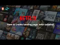 How to Build Netflix Landing Page using Tailwind CSS - Beginner