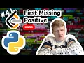First Missing Positive Python Solution - LeetCode