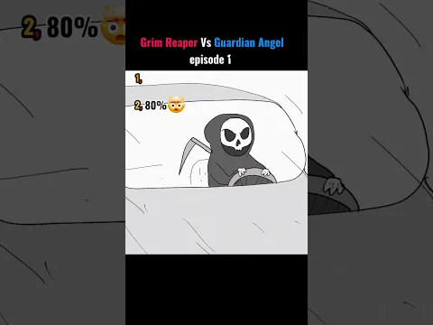 Grim Reaper vs. The Angel A mad moment💀😮