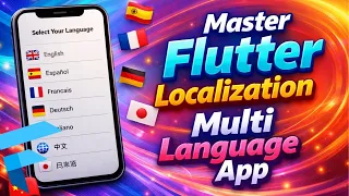 Master Flutter Localization Step-by-Step Multi-Language App Tutorial