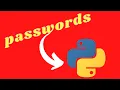 Create Passwords using Python