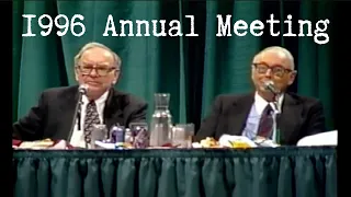1996 Berkshire Hathaway Annual Meeting Full Version