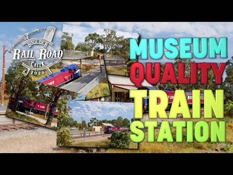 build a museum quality train station realistic scenery vol 25