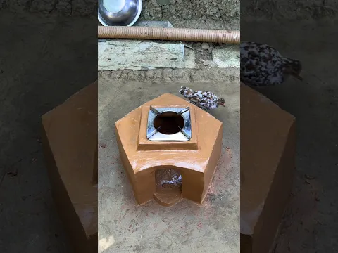 How to make clay stove at home || Mitti ka chulha banane ka assan tarika π₯ #shorts #viral #handmade
