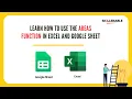 How to use the AREAS function in Excel and Google Sheet SkillEnable